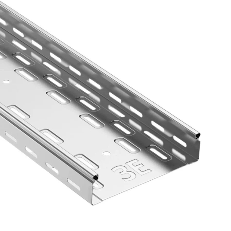Лоток перфорированный ЗЕ-3 400х60х6000 (S=0.8) HDZ фото