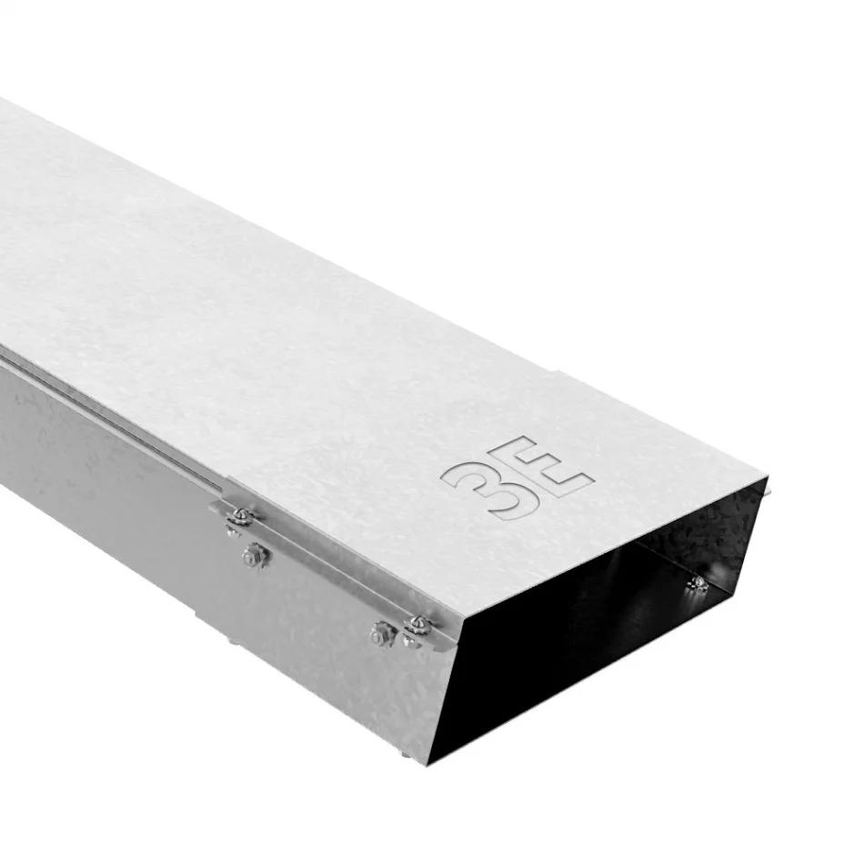 Короб ЗЕ-9 50х50х3000 (S=0.8) HDZ фото