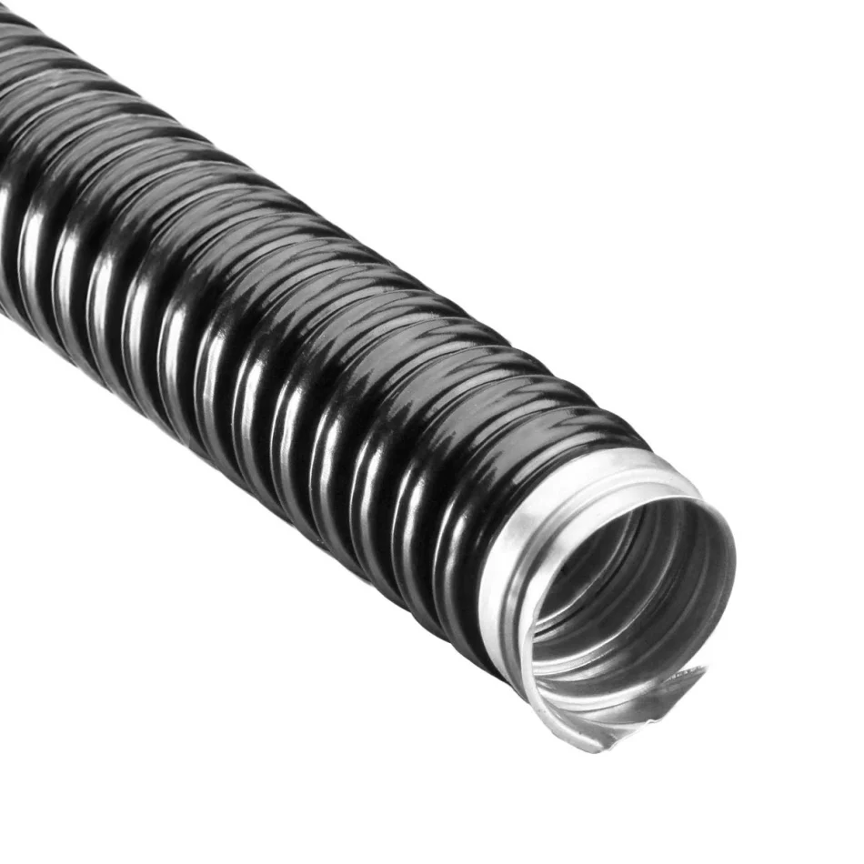 Металлорукав РЗ-Пнг (Р3-Пнг) 75 в ПВХ изоляции фото